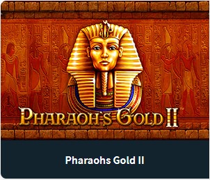инрать в Pharaohs Gold II